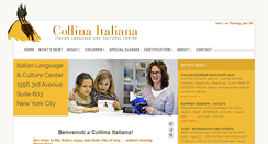 Desktop Screenshot of collinaitaliana.com